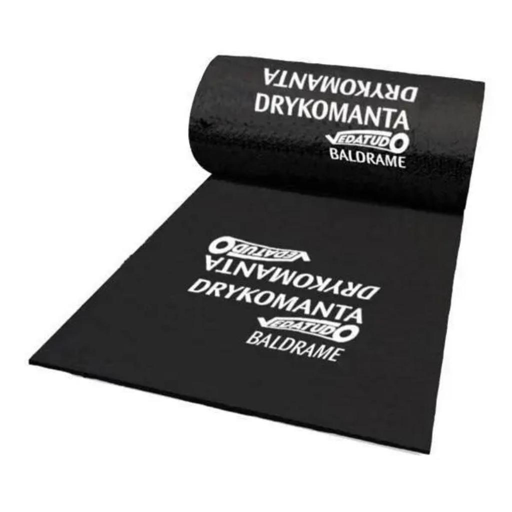 Manta Asfáltica Dryko para Baldrame 32cm x 10m Impermeabilizante