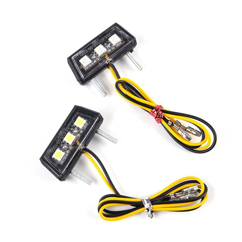[Zutimy] Placa De Motocicleta 12V LED Luz À Prova D'água Para COD