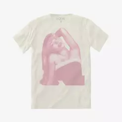 Camiseta Sabrina Carpenter - Espresso Photo Tee Off-White