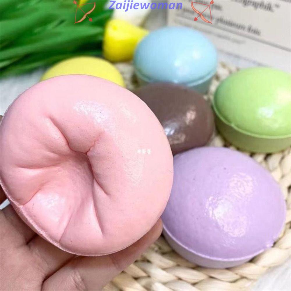 Boneca De Descompressão ZAIJIEWOMAN , Brinquedos De Apertar Em Forma De Bolo De Recuperação Lenta , Brinquedo Bonito De