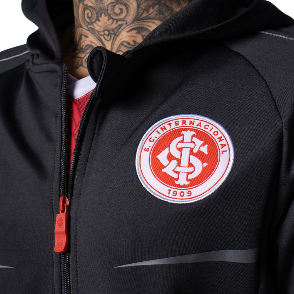 Jaqueta Masculina Lotus Inter Skuba Hood Esporte 2026 Preto