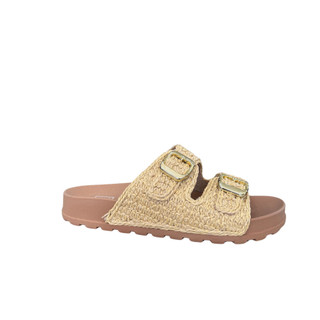 Chinelo Birken Feminino Moleca 5436.449 Flatform Fivelas