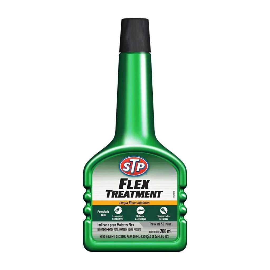 2 ADITIVOS LIMPA BICOS INJETORES FLEX TREATMENT STP 200ML — imagem 2 de 2