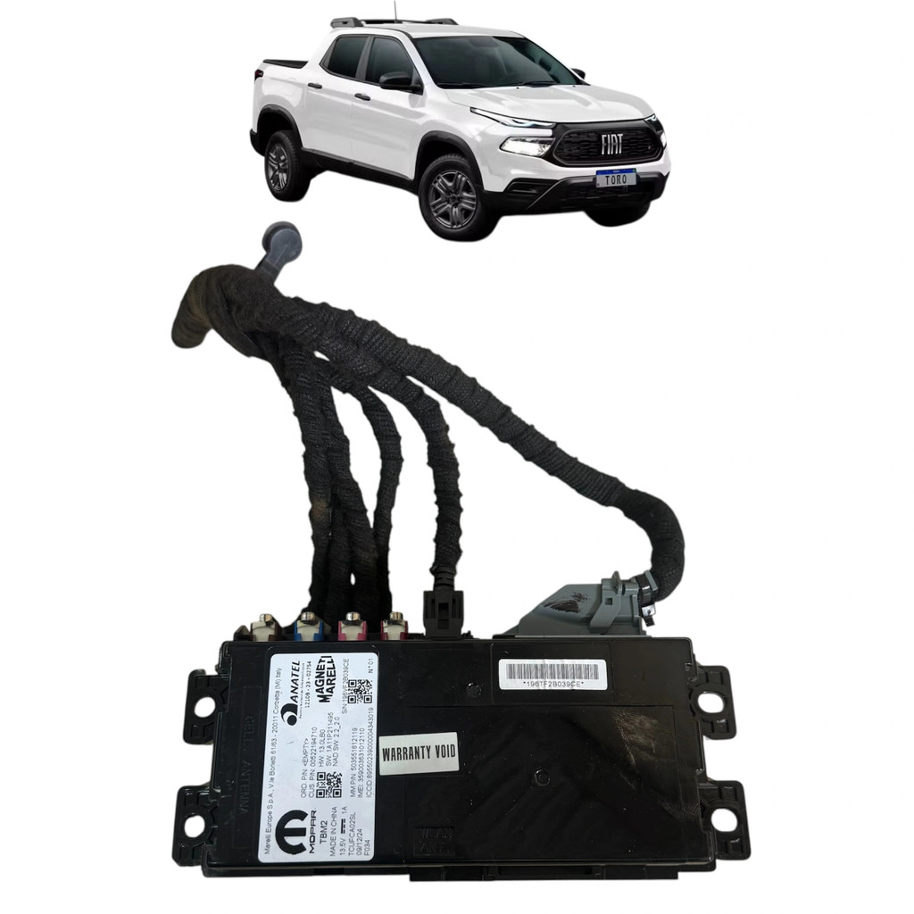 Módulo Som Conectividade Uconnect Origin Fiat Toro 2017 2027