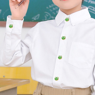 Botões de Metal em forma de desenho animado banhados a ouro meninos meninas crianças roupas abotoaduras uniformes escola