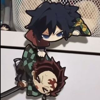 Casa @ mercadoria caseira Demon Slayer Tanjiro Tomiyoshi Yoshioka criativo acrílico sentado suporte ornamentos coleção p