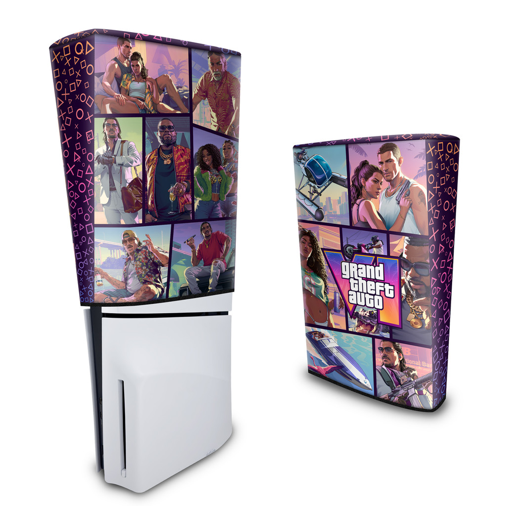 Capa PS5 Slim Vertical Anti Poeira - Modelo 205