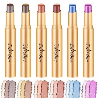 Conjunto de 3 bastões de sombra para os olhos, sombra de longa duração e à prova d'água, com vitamina E, ideal para maqu