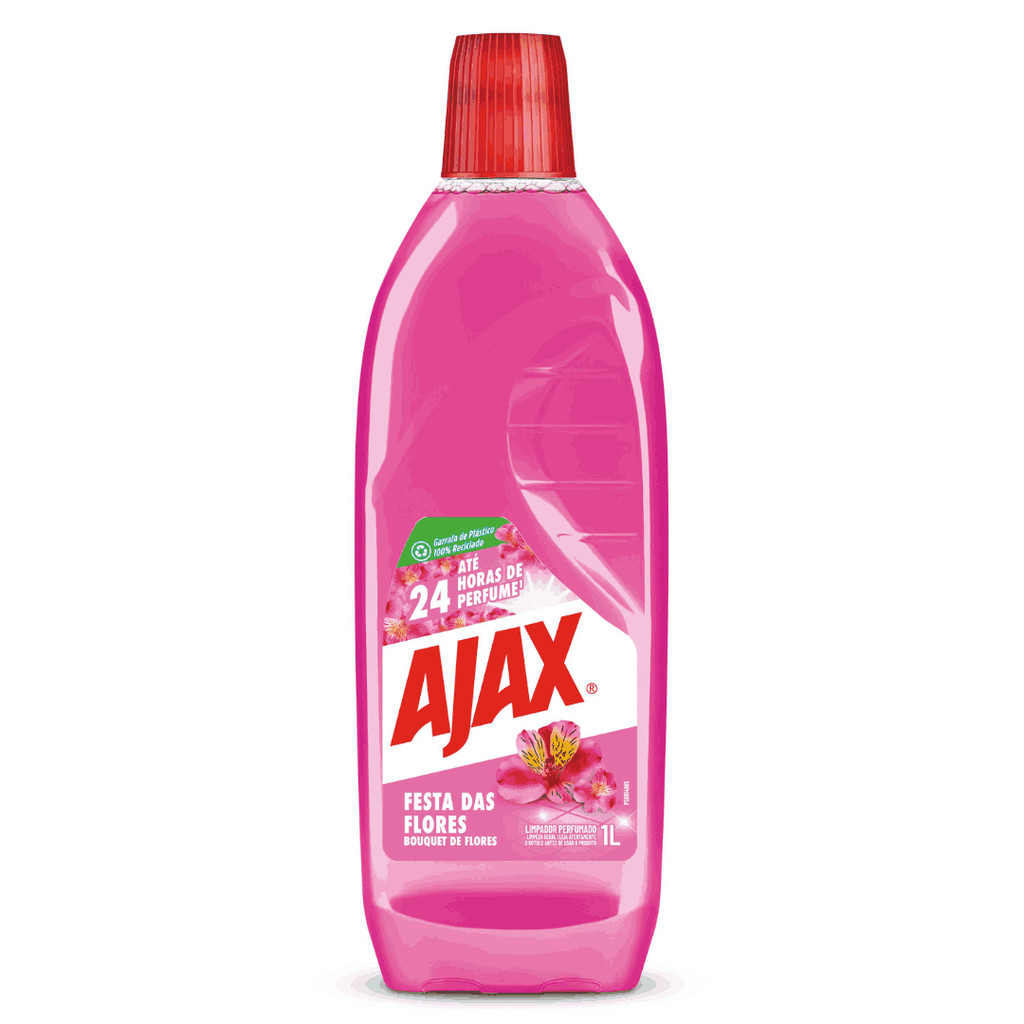 Limpador Ajax Festa das Flores 1L