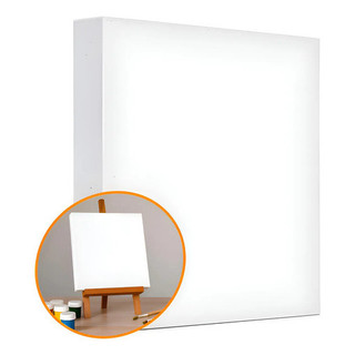 Painel Para Pintura 20x20 Tela Stalo Para Óleo Acrílica E Aquarela Artes