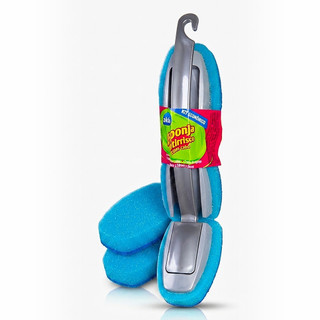 Alklin Esponja Multiuso Antirisco Com Cabo + Refil C 02 UN