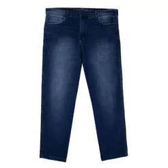 Calça Jeans Masculina Gangster Plus Size Regular Azul