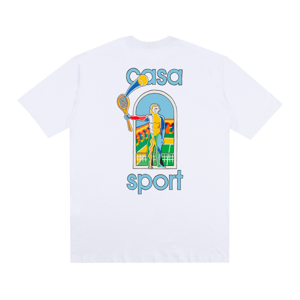 [Camiseta Premium em Algodão Puro]LILI Camiseta Streetwear Estampa Nas Costas Oversized Algodão O Jogo das Cores