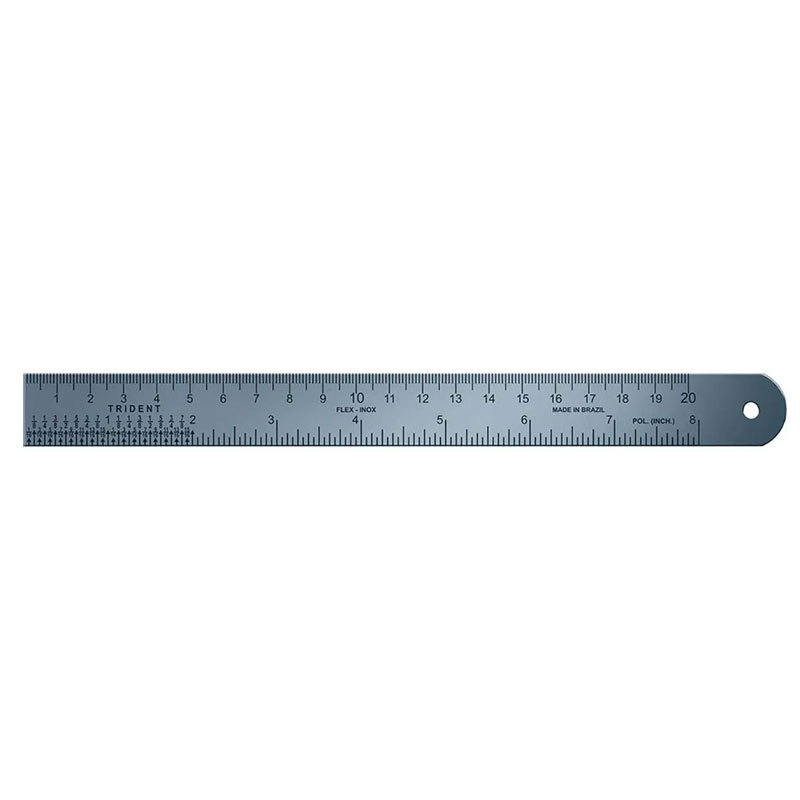 Régua em aço 20cm FLEX-20 Trident