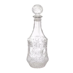 Garrafa Para Whisky Ophelia Hauskraft 1L Vidro com Tampa