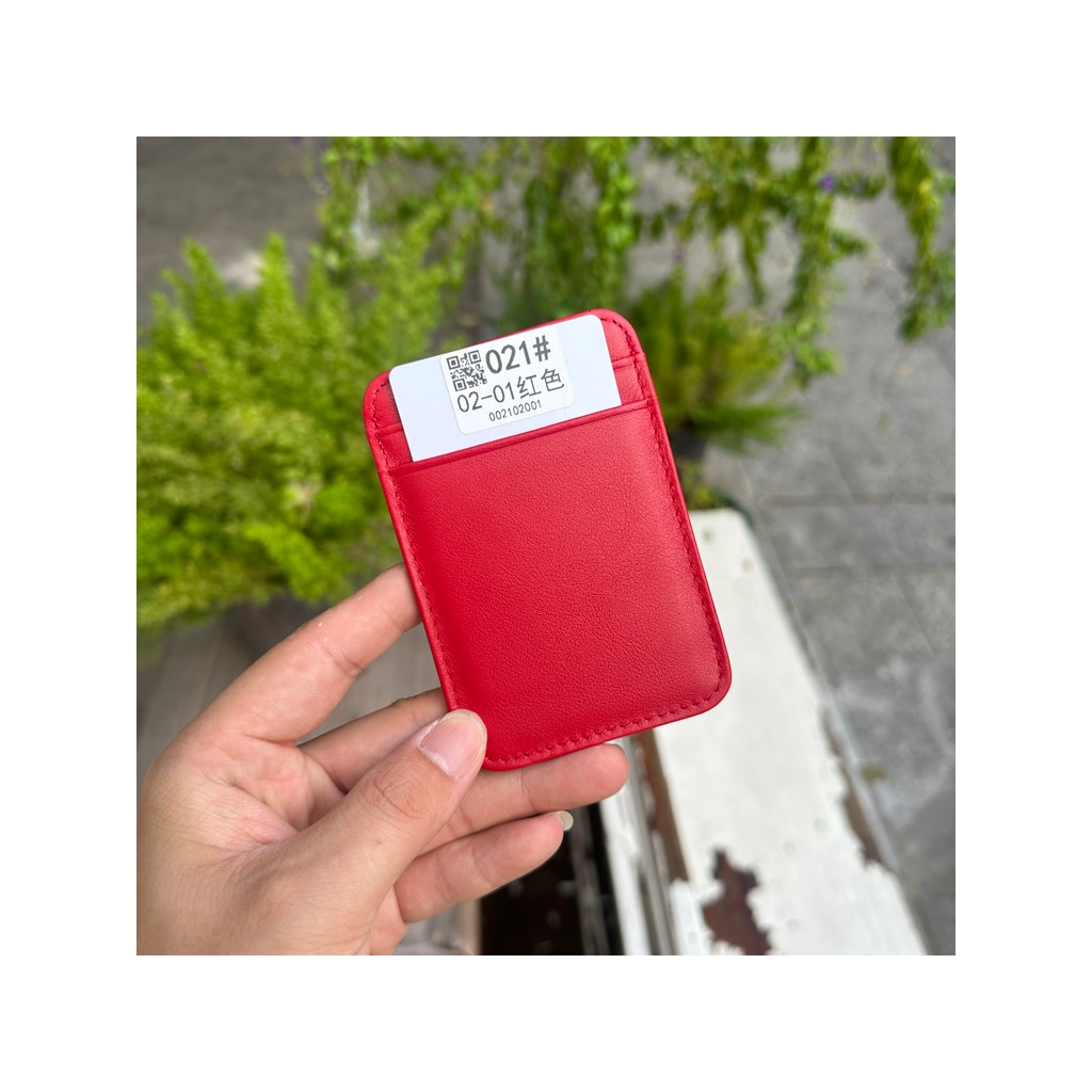 Canto redondo Vertical Venda direta da fábrica Primeira camada de couro genuíno porta-cartões pequeno couro cera de óleo