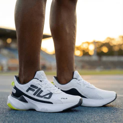 Tênis Masculino Fila Recovery Branco/Preto