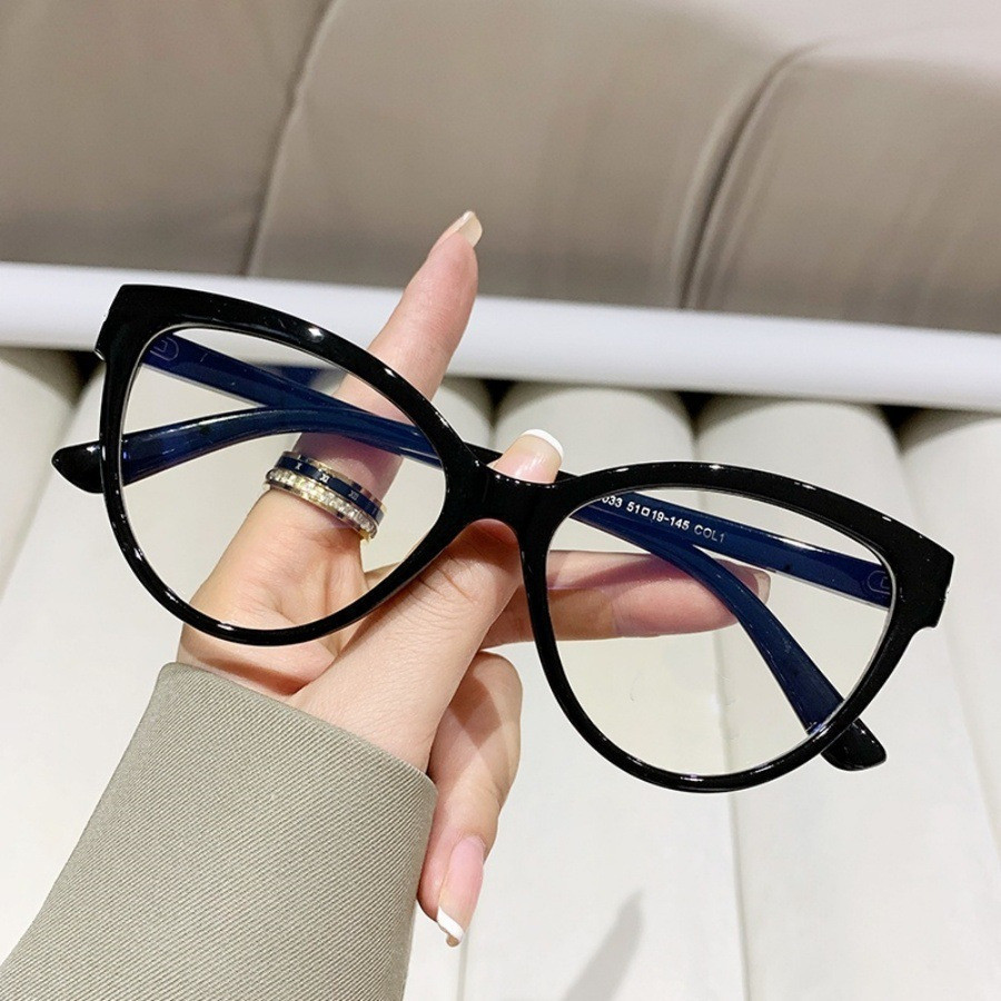 (YUZHU) Óculos femininos de estilo vintage, com lentes que bloqueiam a luz azul e design de "olho de gato" XYNO MSBL