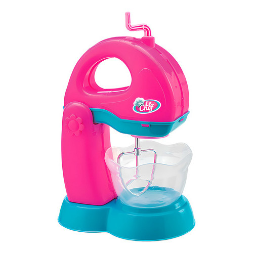 Cozinha Infantil Brinquedo Batedeira Le Chef Colorida Menina