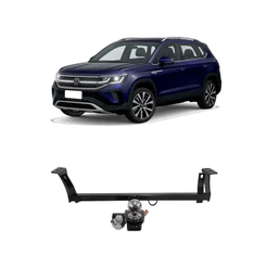 Engate Removível Volkswagen Taos 2021 a 2025 Brucke Reboque 700Kg INMETRO