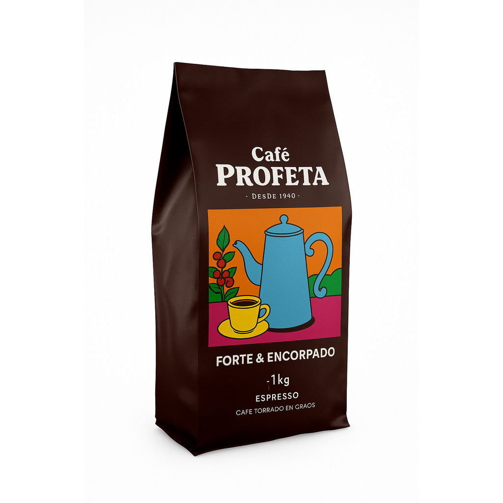 Café Torrado Em Grão Profeta 1kg em Oferta na Shopee