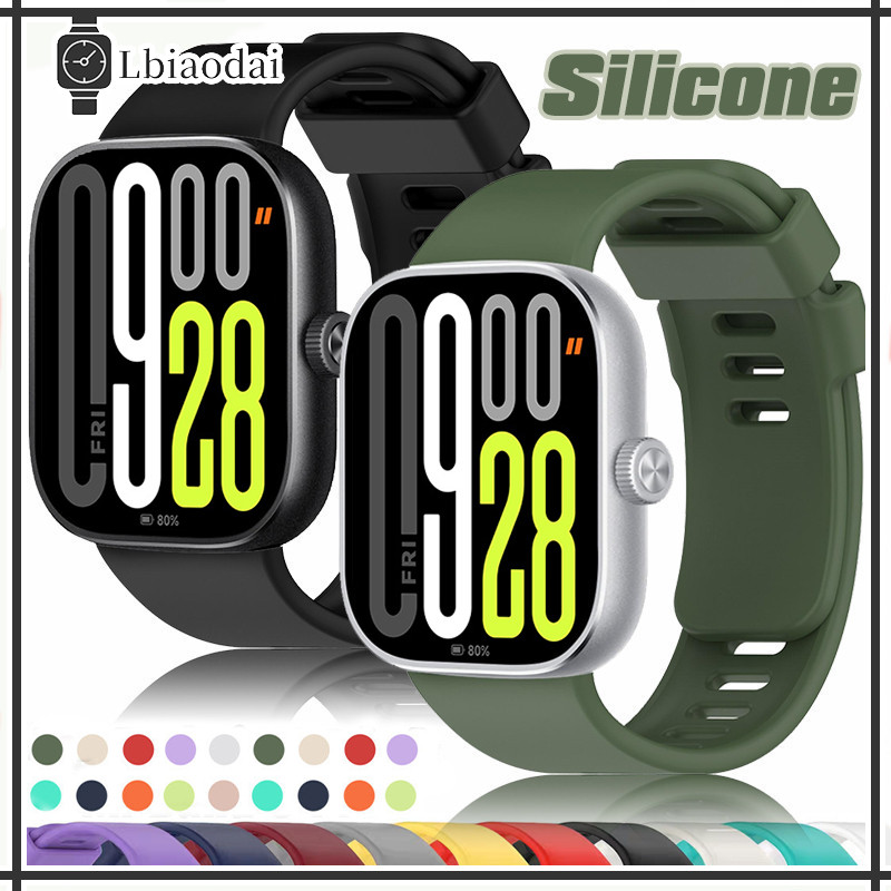 Pulseira De Silicone Para Relógio Smartwatch Redmi Watch 6 5 4 Strap De Reposição Esportiva Macia Para Mi Band 9 8 Pro em Oferta na Shopee