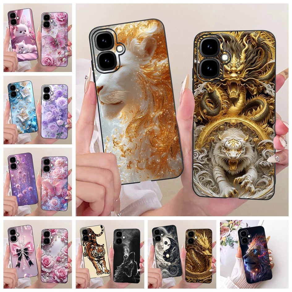 Capa À Prova De Choque Para Infinix Smart 10 X6725/Plus X6725B De Telefone 2025 Novo Estilo Dragão Dos Desenhos Animados em Oferta na Shopee