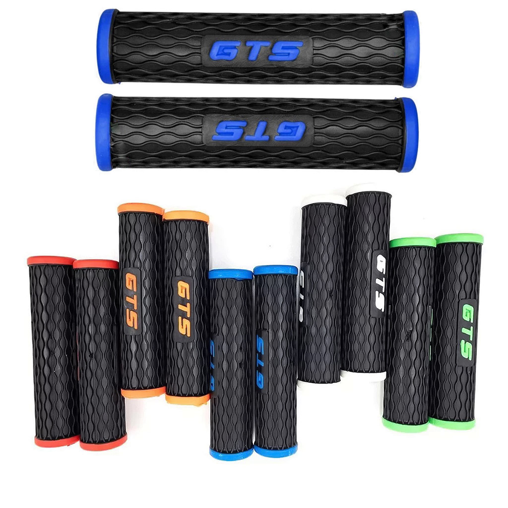 Manopla Borracha GTS Bicicleta Conforto Punho Antiderrapante Mtb