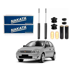 Kit Amortecedor Traseiro, Corsa Novo 1.0 2003 A 2012