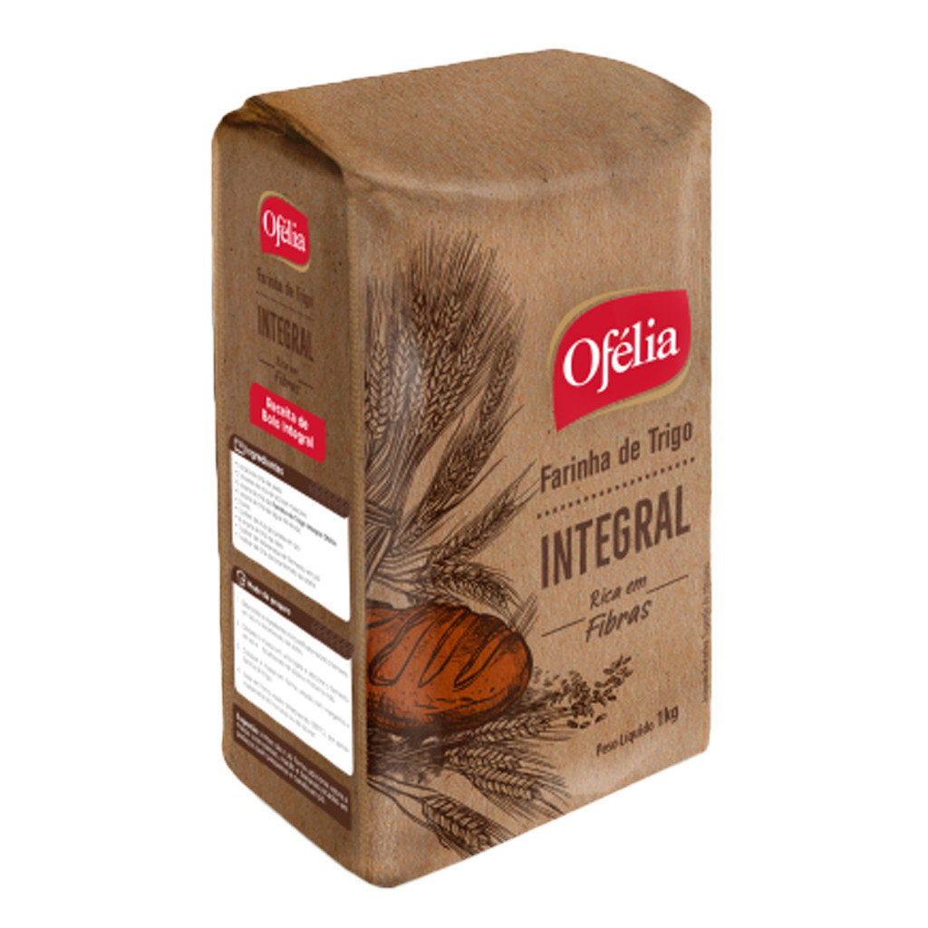 Farinha de Trigo Integral Ofélia 1kg
