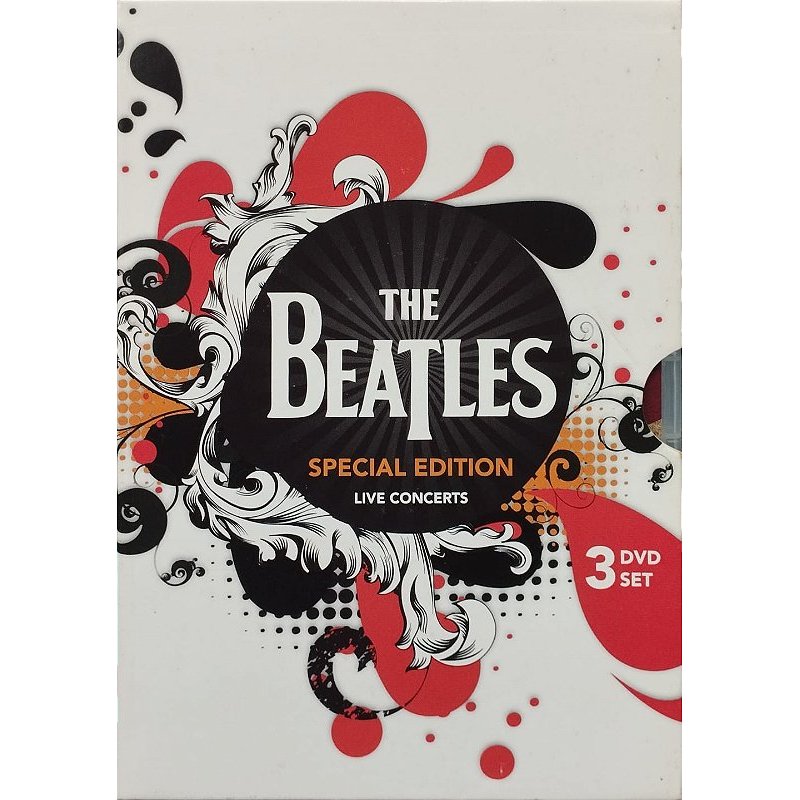 DVD - The Beatles – Live Concerts (Special Edition 3 DVDs)