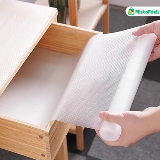 Forro Solução Impermeavel e Antiderrapante Proteção Total Material Ecologico Resistente para Armario Gaveta Transparente em Oferta na Shopee