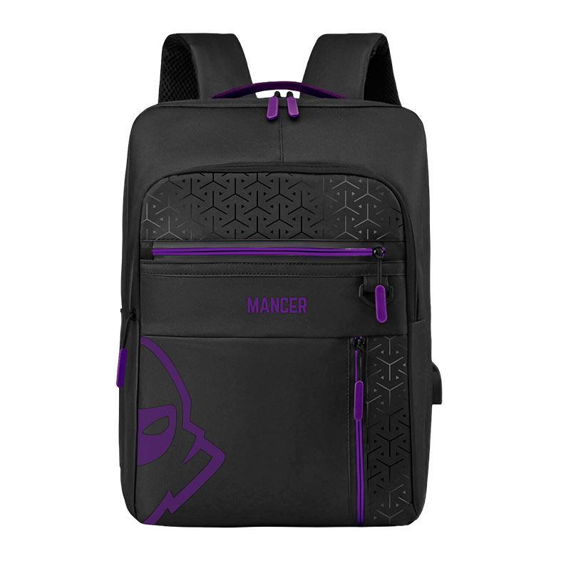 Mochila Mancer Void, Preto e Roxo, MCR-VOID-BL01 em Oferta na Shopee