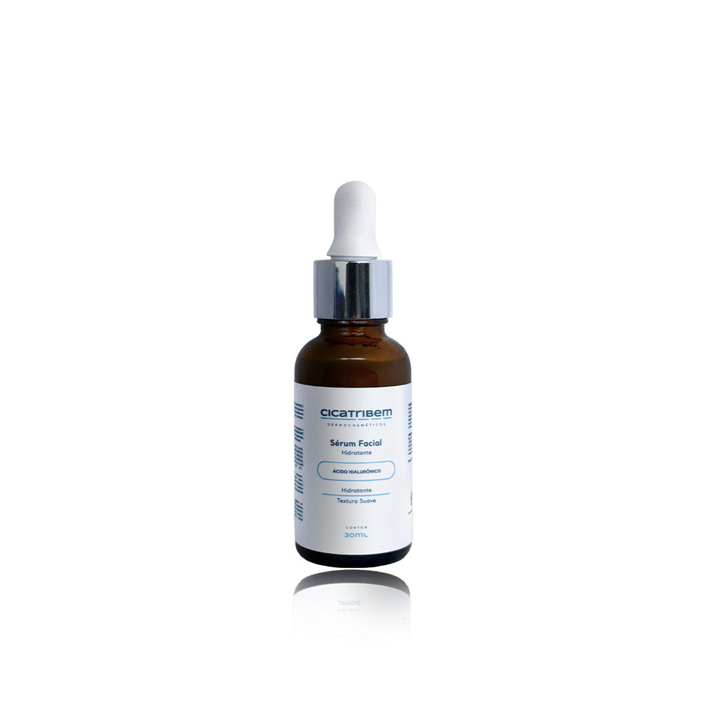 Cicatribem Sérum Facial 30ml — Textura suave, rápida absorção e pele com viço de aparência