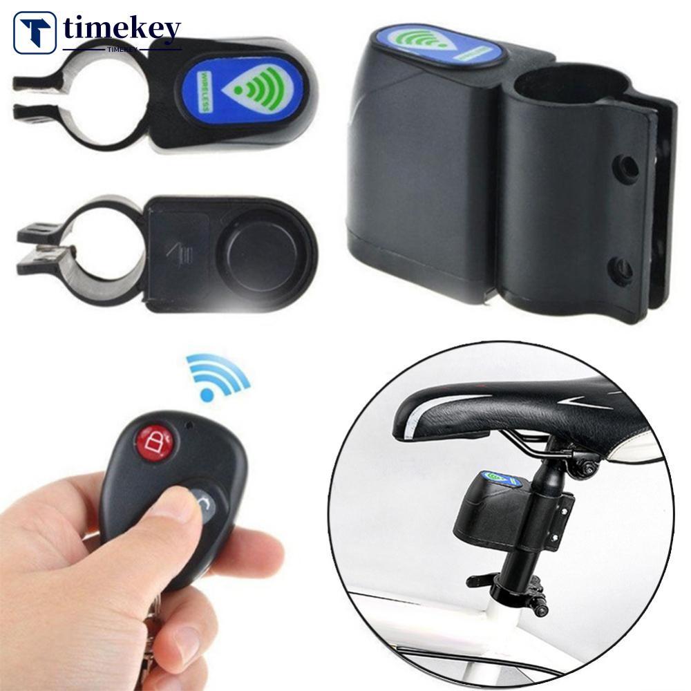 TIMEKEY Dispositivo De Alarme De Bicicleta Com Controle Remoto Sem Fio , Sistema De Sensor De Vibração Antirroubo , Dete
