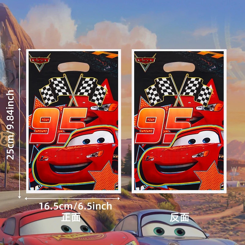 30 Pçs Presentes De Aniversário Relâmpago Mcqueen Sacos De Presente Festa De Casamento Chá De Bebê Decoração Suprimentos