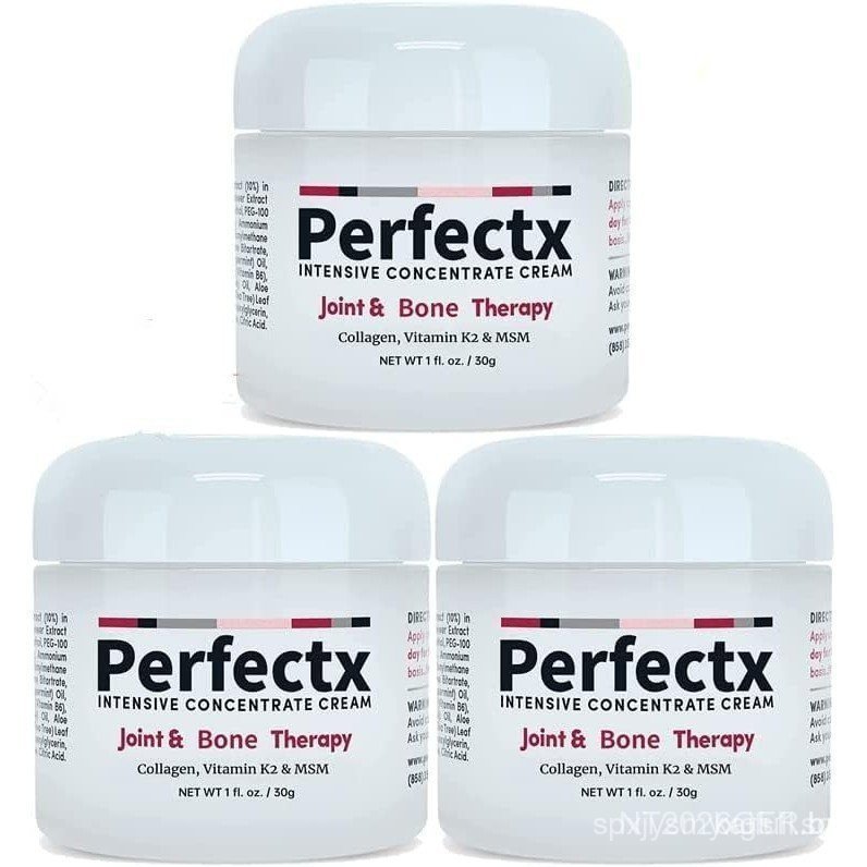 3 unidades de Pomada para Terapia de Articulações e Ossos Perfectx, Usada para Aliviar Dores Musculares e Articulares, 9