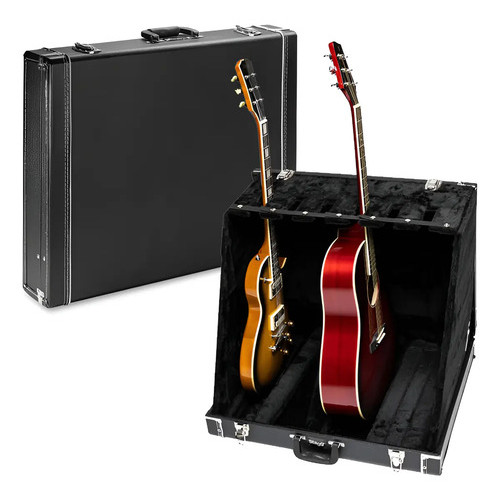 Suporte Universal para Violão Guitarra Contrabaixo Stagg Gdc-6 Preto Com Travas Case Reforçado