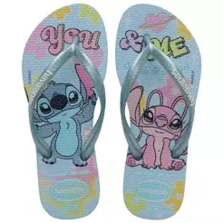 Havaianas Kids Slim Disney Stitch Azul Maceió
