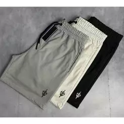 Kit 2 Bermuda Moletom Masculina Plus Size Com Amarração e Elástico Short Academia Treino G ao G4