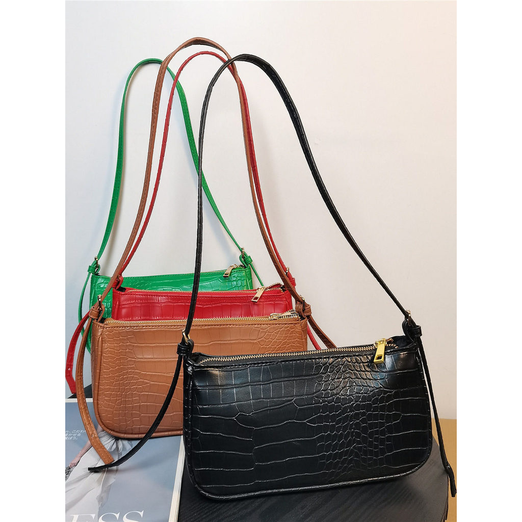 bolsa feminina Bolsa Comércio exterior ligeiramente falha saco de exportação nicho francês axilas saco do mensageiro lev