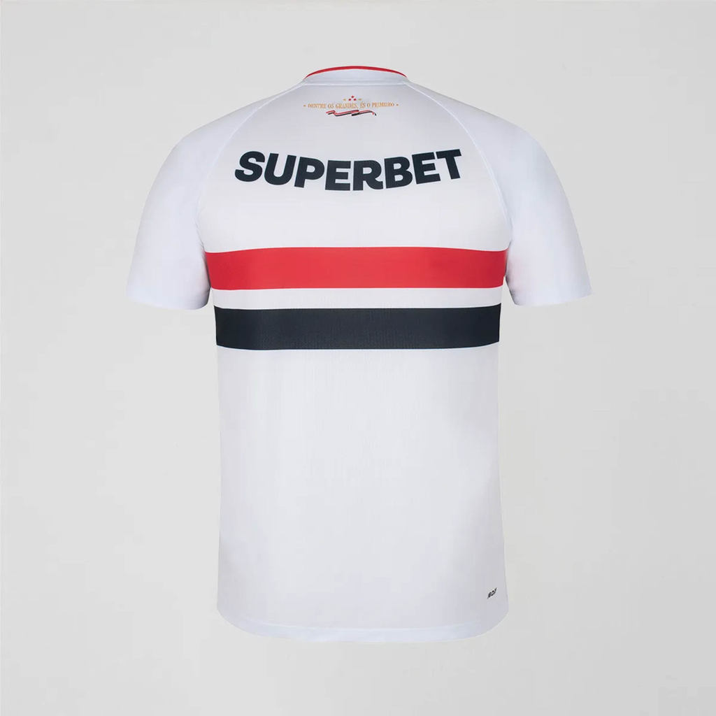 Camisa de Time New Balance Torcedor Home SPFC 2026 Branco - Masculino · foto 2
