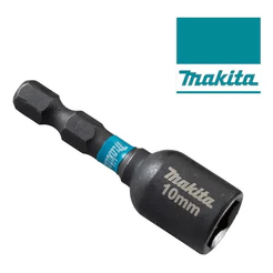 Soquete Magnético Makita B-66846 10x50mm Aço Ponta Bit Parafusadeira Furadeira Elétrica Encaixe Chave Fenda Bocal