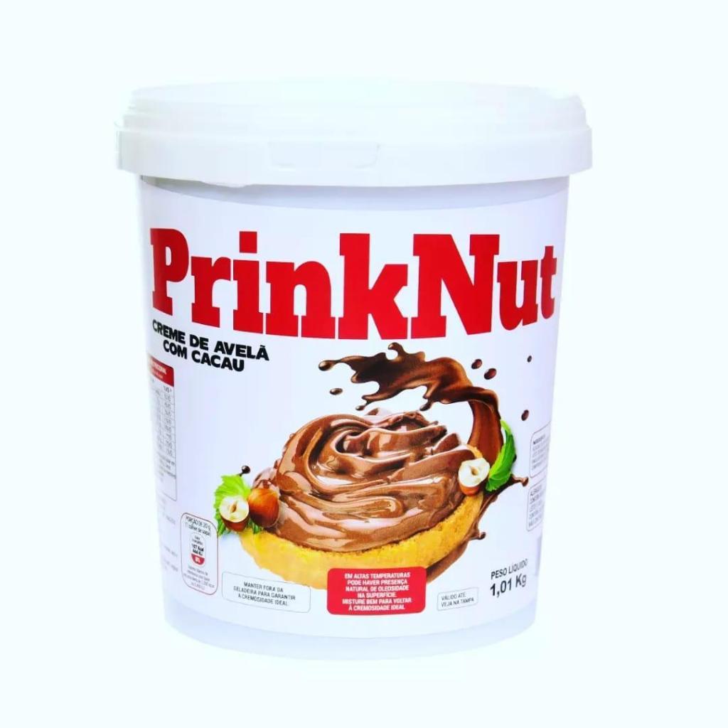 Creme de Avelã com Cacau PrinkNut BALDE 1kg e 3kg - RPA Enxovais