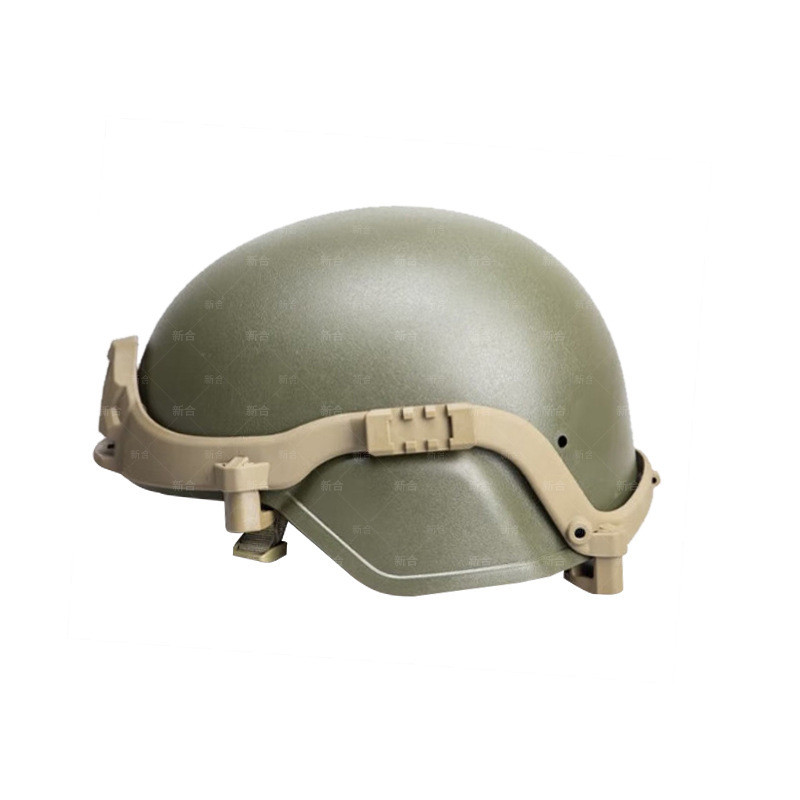 Novo estilo 400g proteção de trilho proteção de ouvido capacete leve capacete de aço Kev Mooncake tipo sistema de capace