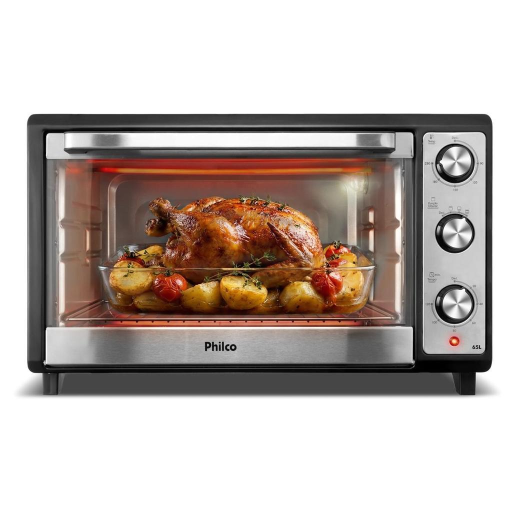 Forno Elétrico 65L Philco Dupla Resistência PFE65