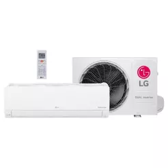Ar Condicionado Split LG DUAL Inverter Compact +AI 9000 BTUs Quente e Frio 220V S3-W09AAQAL