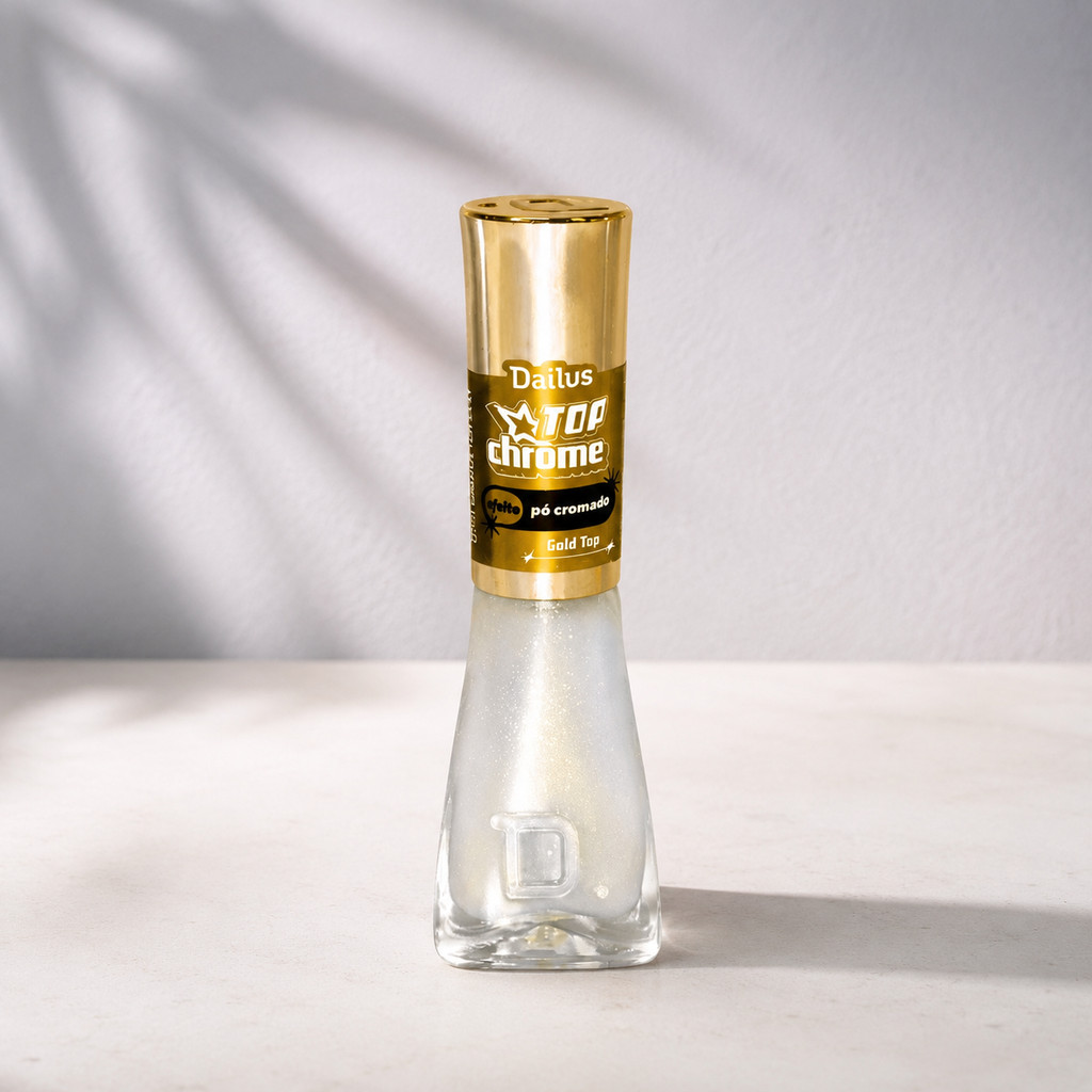 Esmalte Dailus Gold Top - Po Cromado