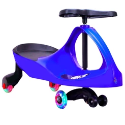 Carrinho Rolimã Zig Zag Car 360 Roda Led-Castela