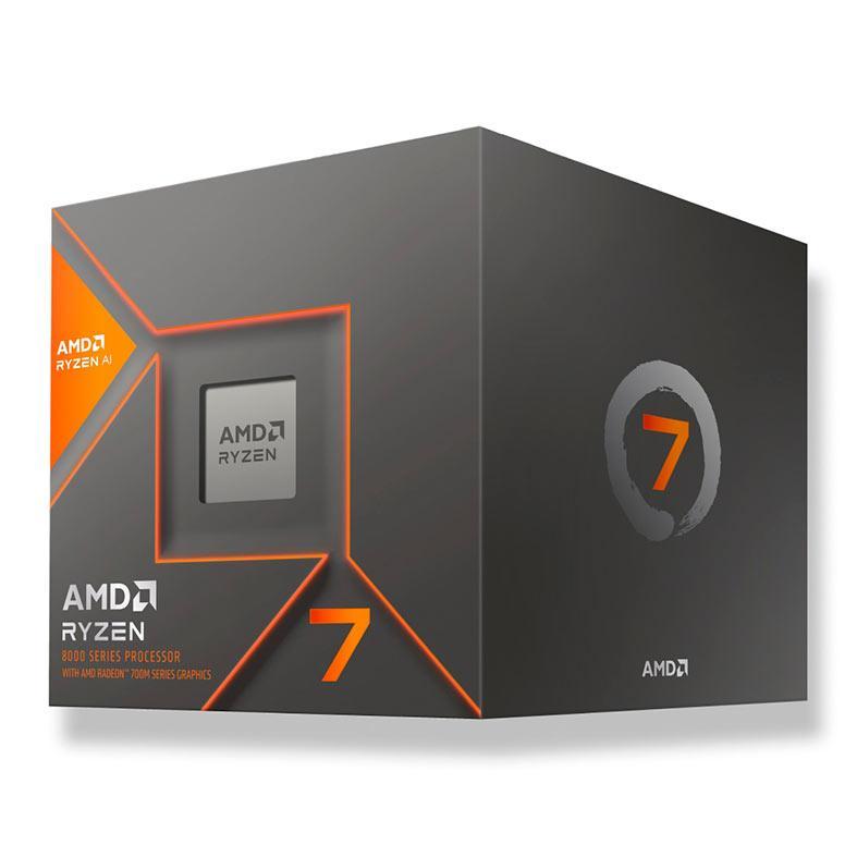 Processador AMD Ryzen 7 8700G, 8-Core 16-Threads 4.2GHz(5.1GHz Turbo)Cache 24MB AM5 100-100001236SBX